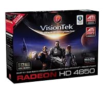 VisionTek Radeon HD4850 512MB GDDR3 PCI Express Graphics Card