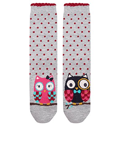 Accessorize Womens Mr And Mrs Owl Socks