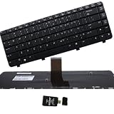 BLACK US English HP Compaq Presario C700 C705TU C709TU C713NR C716TU C720TU C735TU C740TU C751TU Laptop notebook Replacement Keyboard PLUS AGPtek USB 2.0 All-in-one Card Reader ( Replacement )