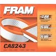 Fram CA8243 Flexible Panel Air Filter