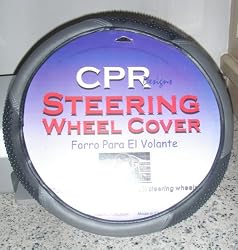 CPR Designs Steering Wheel Cover - Gray/Black