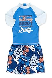 Safe in the Sun Rash Vest & Shorts Swimsuit