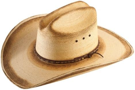 Jason AldeanUnisex Georgia Boy Palm Leaf Cowboy Hat - RS16JAFB41.GBYSBHR 7 3/8 Natural