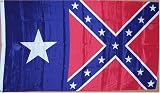 Outdoor Living : Rebel 'Texas' Flag - 3 foot by 5 foot Polyester (NEW)