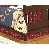 Bed Skirt for Wild West Cowboy Western Horse Crib... by JoJo Designs