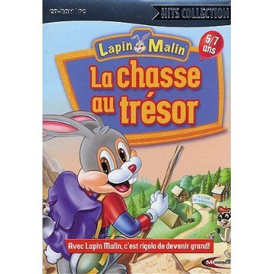 LAPIN MALIN LA CHASSE AU TRESOR CDROM PC 5/7 ANS