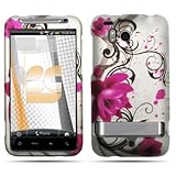 Pink Lotus Protector Case Phone Cover for HTC ThunderBolt