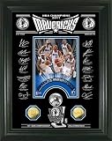Dallas Mavericks - NBA Champs 2011 - Etched Signatures - Framed Photo Picture