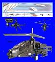 NEW RC REMOTE CONTROL R/C APACHE AH-64 HELICOPTER