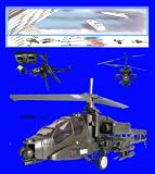 NEW RC REMOTE CONTROL R/C APACHE AH-64 HELICOPTER