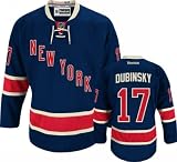 New York Rangers NHL Jerseys Brandon Dubinsky #17 Third Jersey Size 48 / 2012 Stanley Cup Playoffs