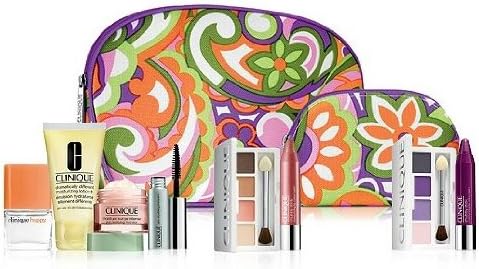 Clinique 8-piece Gift Set Fall 2013 Moisturizer, Eye Shadow, Mascara, Chubby Stick & More