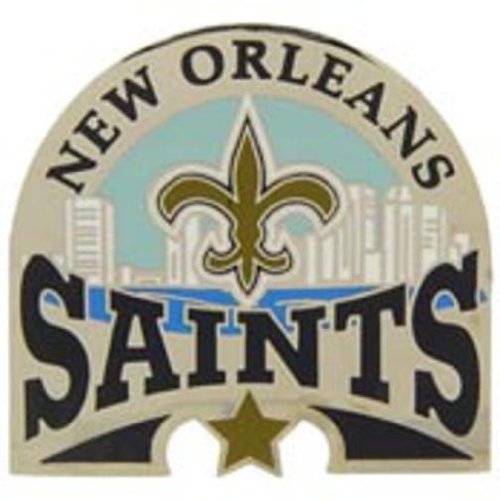 NFL New Orleans Saints Star Pin 1 1/4