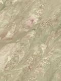 Wallpaper Paper Illusion Travertine Marble Green and Red