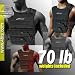 51n0xaWrjbL. SL75  ZFO 70LBS Adjustable Weighted Vest