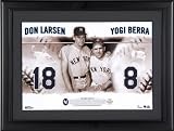 New York Yankees - Yogi Berra & Don Larsen Pitching Perfect Upper Deck MLB Legendary Jersey Numbers Collection