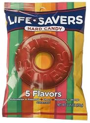 LifeSavers 5 Flavor Hard Candy, 6.25-Ounce Bags (Pack of 12)