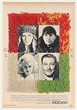 1969 Rudolph Valentino Alice B Toklas Jean Harlow Errol Flynn The Freeway Carpet by Magee Print Ad (44695)