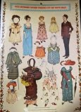 Kate Greenaway Antique Embossed Cut-Out Paper Dolls (Replica of Antique Original)