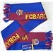 Official LIcensed FC Barcelona Soccer Spanish European Football Scarf - New With Tags
