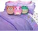 Purple Satin Comforter - Best-Friends Design - Twin Size