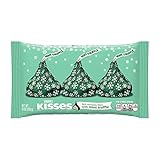 Kisses Holiday Dark Chocolate Filled with Mint Truffle, 10-Ounce Packages (Pack of 4)