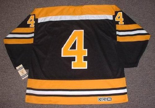 BOBBY ORR Boston Bruins 1972 CCM Vintage Throwback Away NHL Hockey Jersey, XL