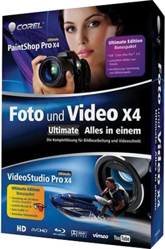 Corel Foto und Video X4 Ultimate - Alles in einem