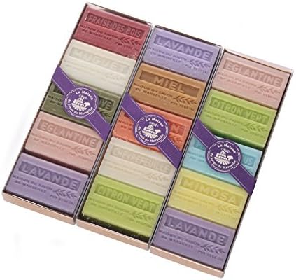 3 Packages of 5x60 g soaps with Shea butter - Maison du Savon de Marseille