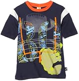 Charlie Rocket Boys 2-7 Football Colorblock Tee