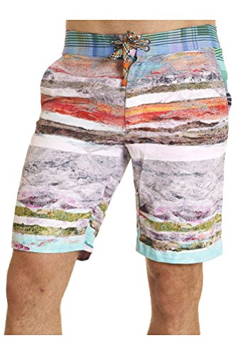 Robert Graham Men's Pilot Rock Woven Swimwear