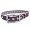 www.blankleder.com - Hundehalsband Exklusives Swarovski Hunde Halsband aus Leder -Braun