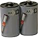 Ultralast Aa To C Converter Shells
