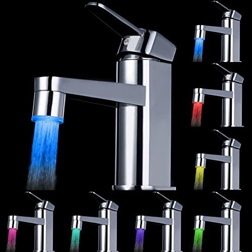 7 Colors Gradual Change LED Light Water Faucet