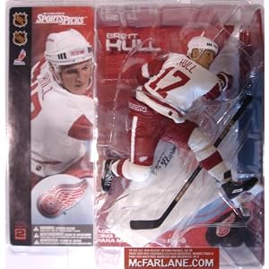 McFarlane Toys NHL Sports Picks Series 2 Action Figure: Brett Hull (Detroit Red Wings)... by 