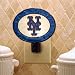 Pack of 3 MLB New York Mets Baseball Stained Glass Night Lights