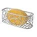 InterDesign Twigz Kitchen Sink Suction Holder for Sponges, Scrubbers, Soap - Silver