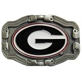 University of Georgia Bulldogs UGA Pewter Logo Belt Buckle