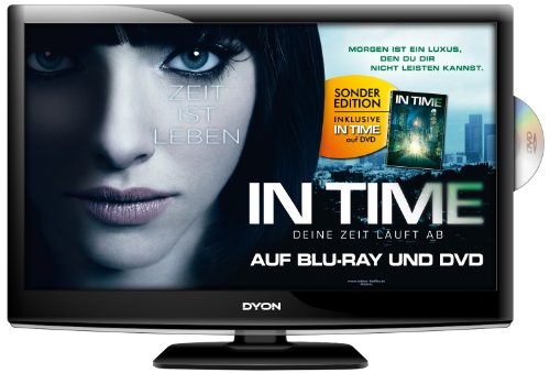 DYON Sigma 24, 60 cm (23,6 Zoll) LED-Backlight-Fernseher, Energieeffizienzklasse A (Full HD, DVB-T/S2, CI, DVD Player) In Time-Movie Edition inkl. DVD