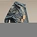 Stunner Men's Casual Slim Turn Down Collar Ripped Denim Jacket