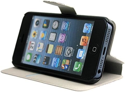 Harryshell Apple iPhone 5c Leather Case, Harry Potter Marauders Map Inspired Flip Leather Skin Case Cover Compatible with Iphone 5c (Harry Potter 1)