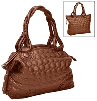 DOUCE Bubble Quilted 2-Way Wearing Oversized Shopper Tote Shoulder Bag Hobo Satchel Handbag Purse