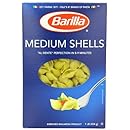 Barilla Pasta, Medium Shells, 16 Ounce (Pack of 12)