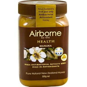 New Zealand Manuka Honey ACTIVE HEALTH 500g 18oz by Airborne NZ