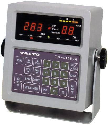 The Excellent Quality Simrad Fisheries TD-L1550A Taiyo Compact VHF Automatic Digital Direction Finder