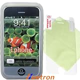 Starter Kit For Apple iPhone Skin Case Smoke + Screen Pro Scratch Guard