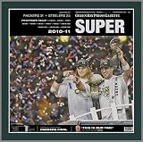 Green Bay Packers - Super Bowl 45 XLV - Rogers - Super Lg - Wood Mounted Newspaper Print