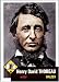 2009 Topps American Heritage Baseball Cards # 8 Henry David Thoreau ( Walden )( Write...