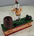 Antique Style Cast Iron Trick Dog Mechanical Bank with Clown