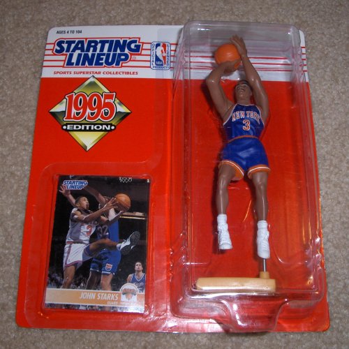 Childrens Toyshop  Toys : 1995 John Starks NBA Starting Lineup